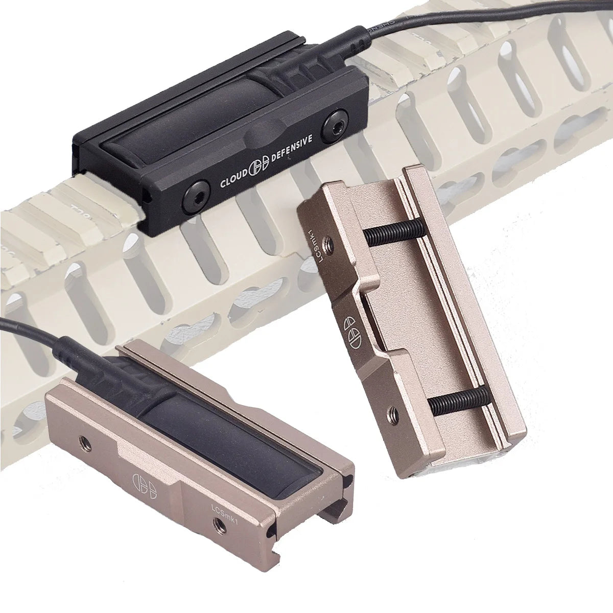 SF M600 M300 Airsoft Weapon Scout Light Flashlight ST07 Pressure Pad Switch Mlok Keymod Rail Mount