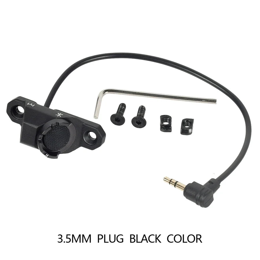 Tactical Remote Dual Pressure Button Switch M-LOK Keymod