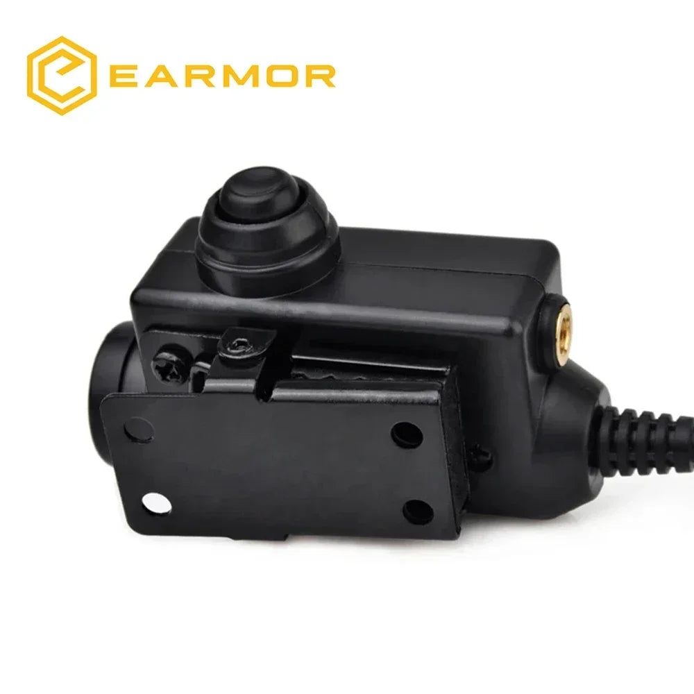 Original EARMOR M51 PTT Adapter Kenwood/Boafeng