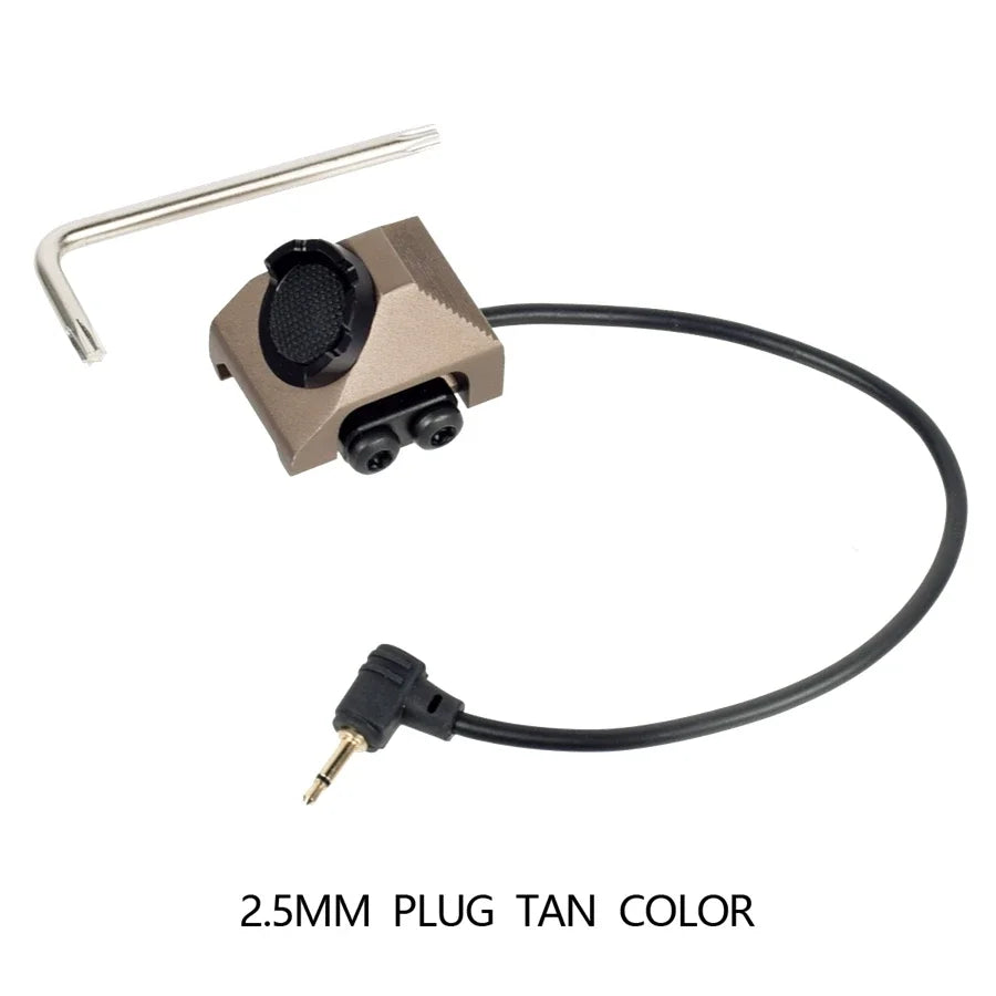 Tactical Remote Dual Pressure Button Switch M-LOK Keymod