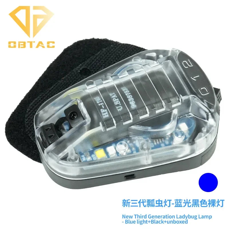 GEN3 Tactical Helmets Ladybird Lamp Red Green Blue Strobe
