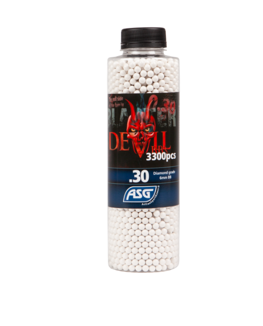 ASG Blaster Devil 0.30g Non Bio BBs - 3300R Bottle