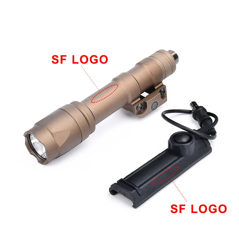 REPO Surefire Tactical Flashlight with 20mm Picatinny Rail