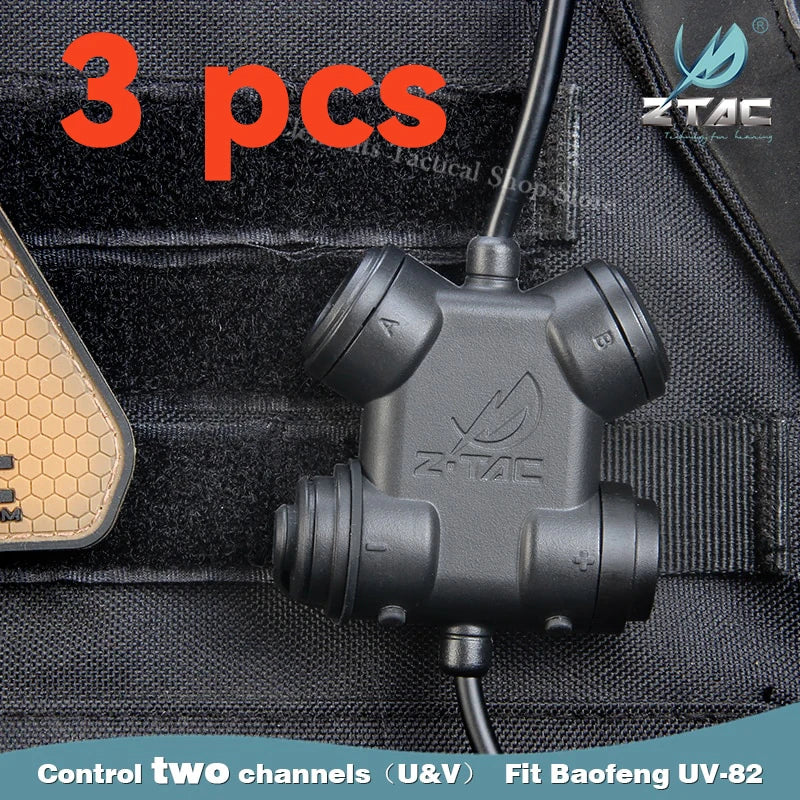 Z-TAC Tactical Dual PTT
