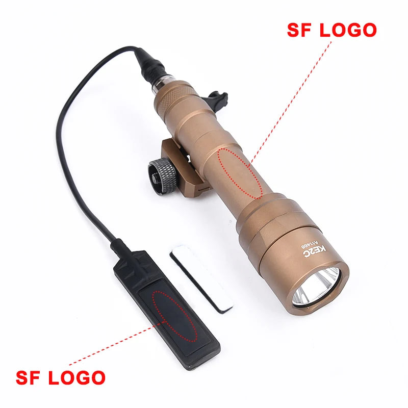 REPO Surefire Tactical Flashlight with 20mm Picatinny Rail