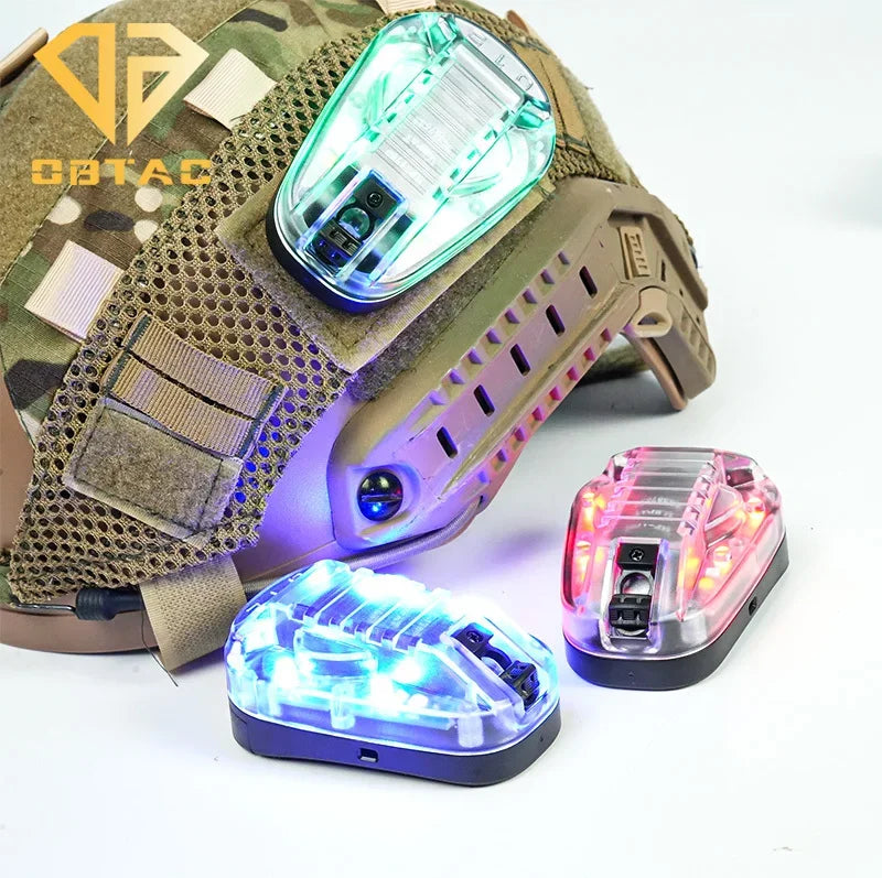 GEN3 Tactical Helmets Ladybird Lamp Red Green Blue Strobe