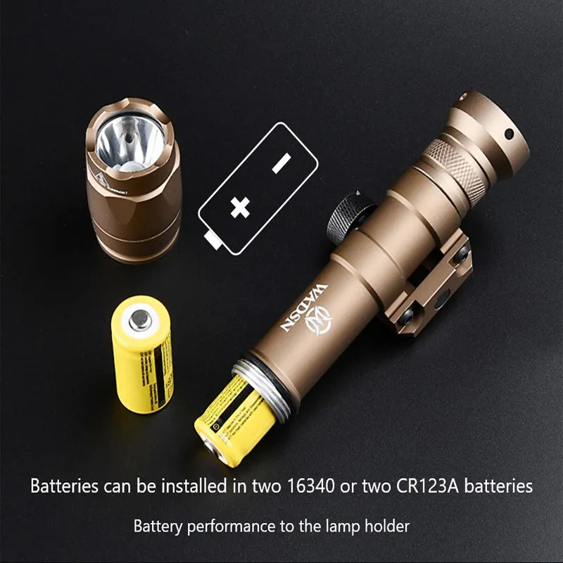 REPO Surefire Tactical Flashlight with 20mm Picatinny Rail