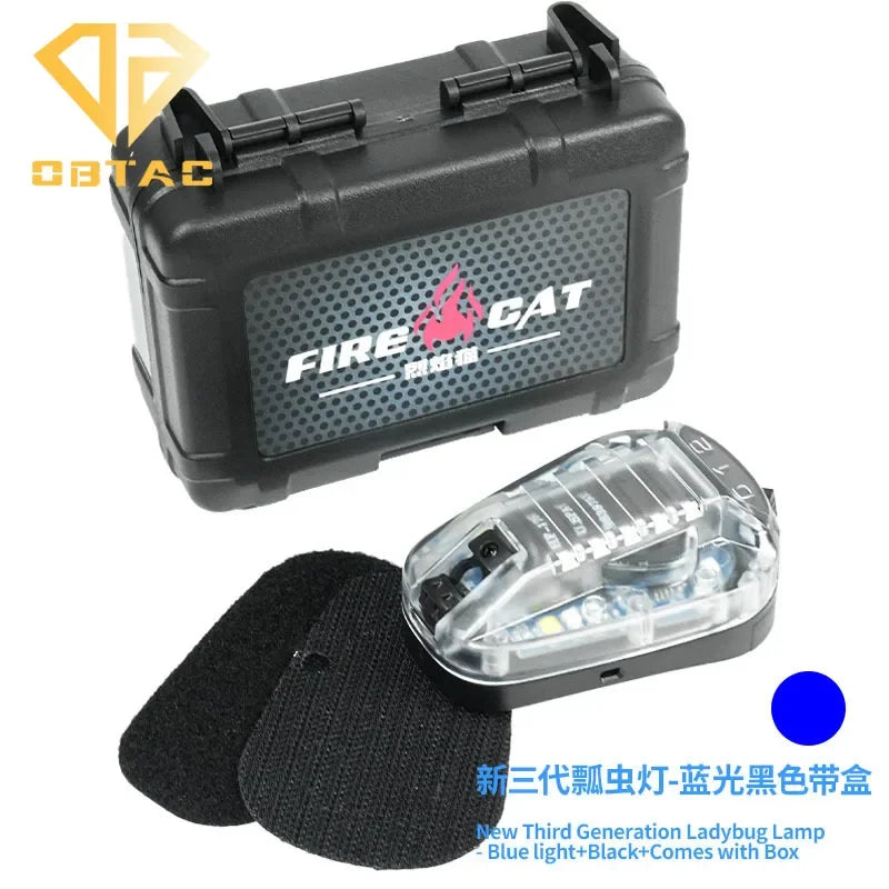 GEN3 Tactical Helmets Ladybird Lamp Red Green Blue Strobe