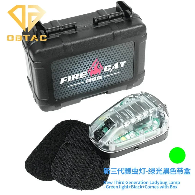GEN3 Tactical Helmets Ladybird Lamp Red Green Blue Strobe