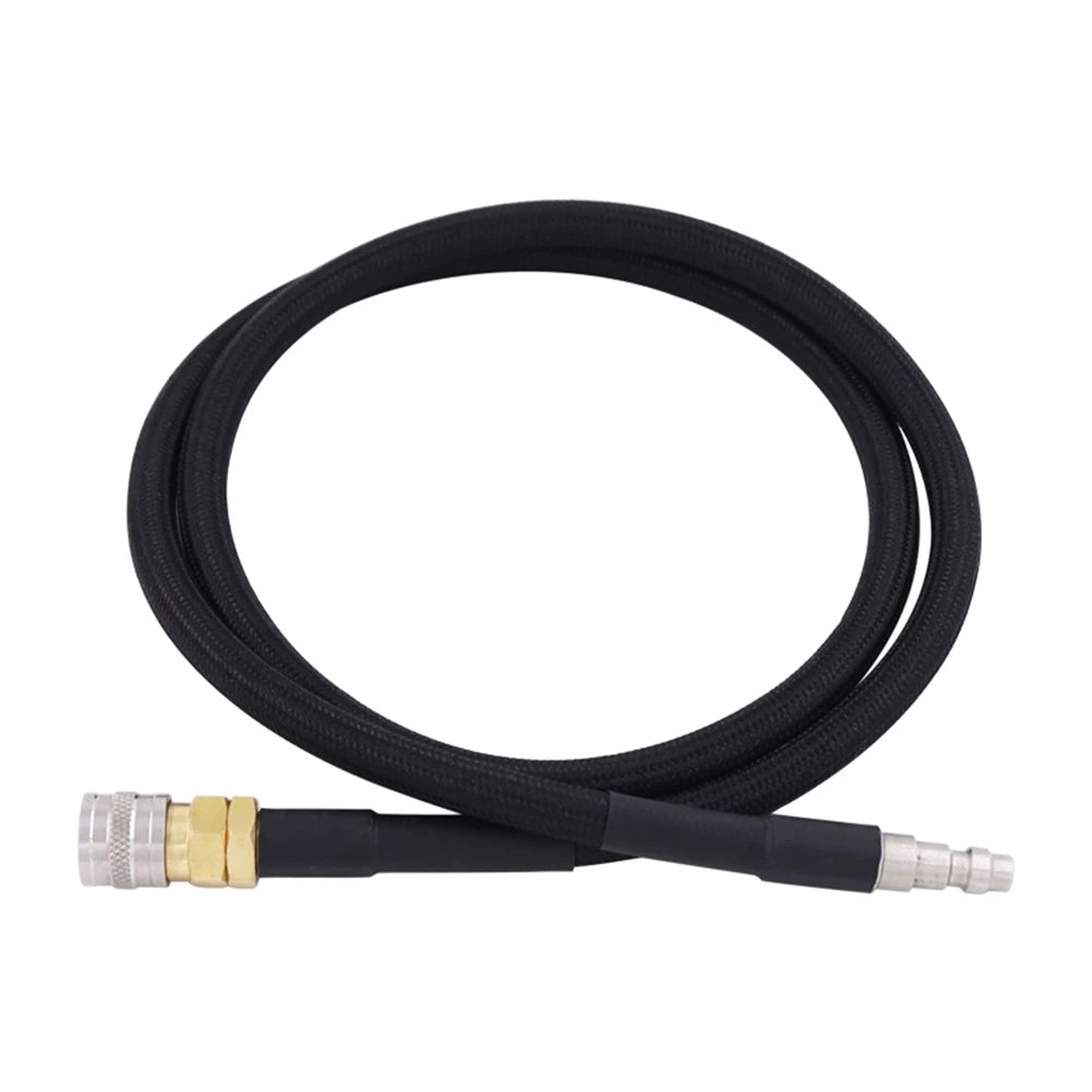 Airsoft HPA SLP FLEX Air Hose Remote Line with QD 40 Inch MAX 300 PSI