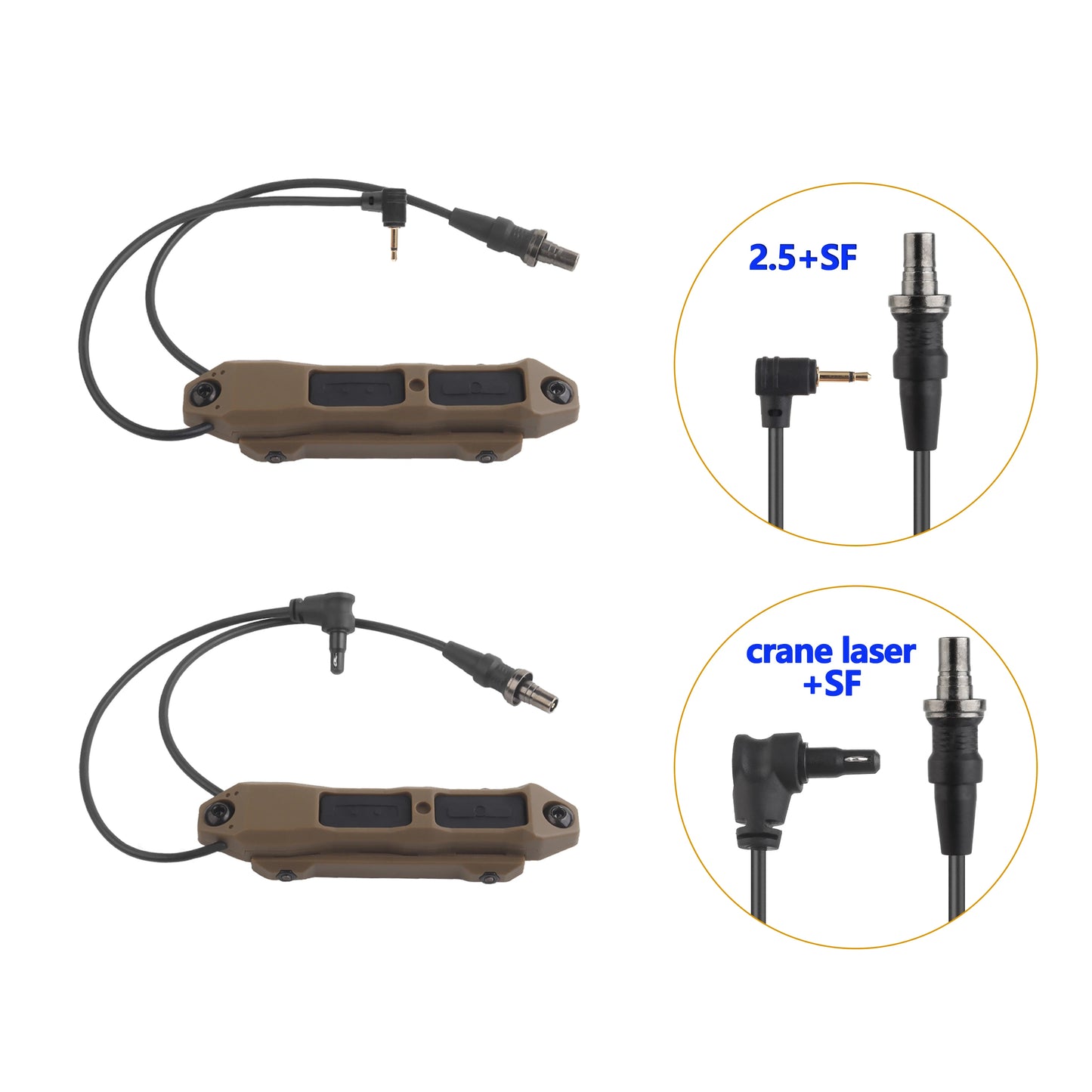 Remote Dual Function Switch for Torch and PEQ