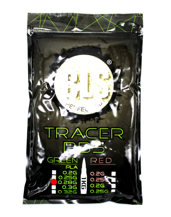 BLS Biodegradable Tracer BBs - 0.28g - 1kg - Green