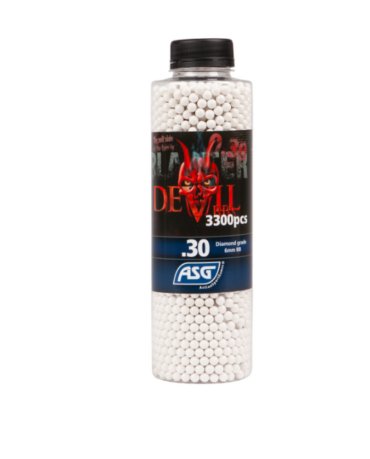 ASG Blaster Devil 0.30g Non Bio BBs - 3300R Bottle