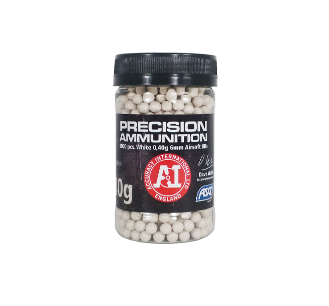 ASG AI Precision Ammunition 0.40g Heavy Non-Bio BBs - 1000R