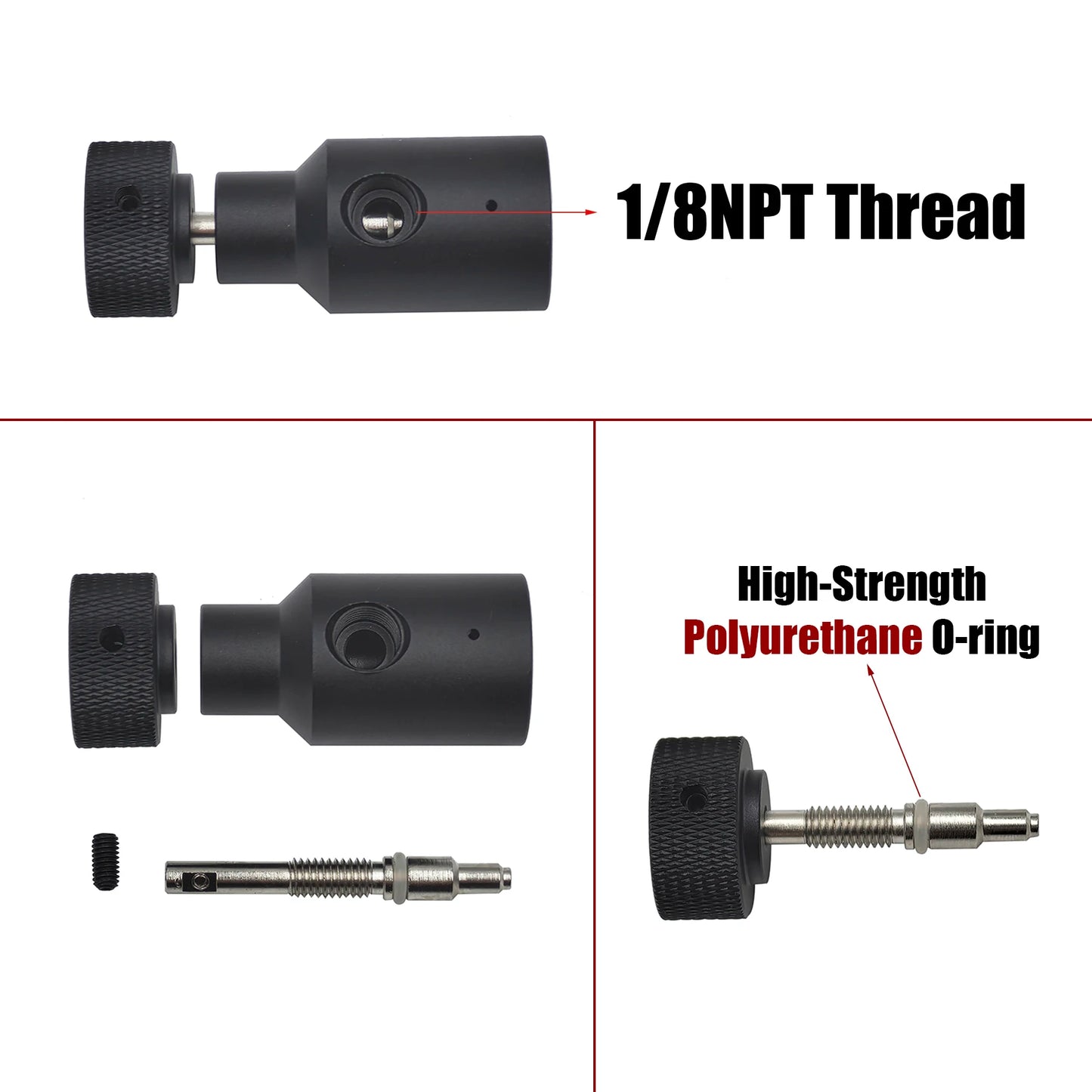 HPA Remote Line with Quick Detatch