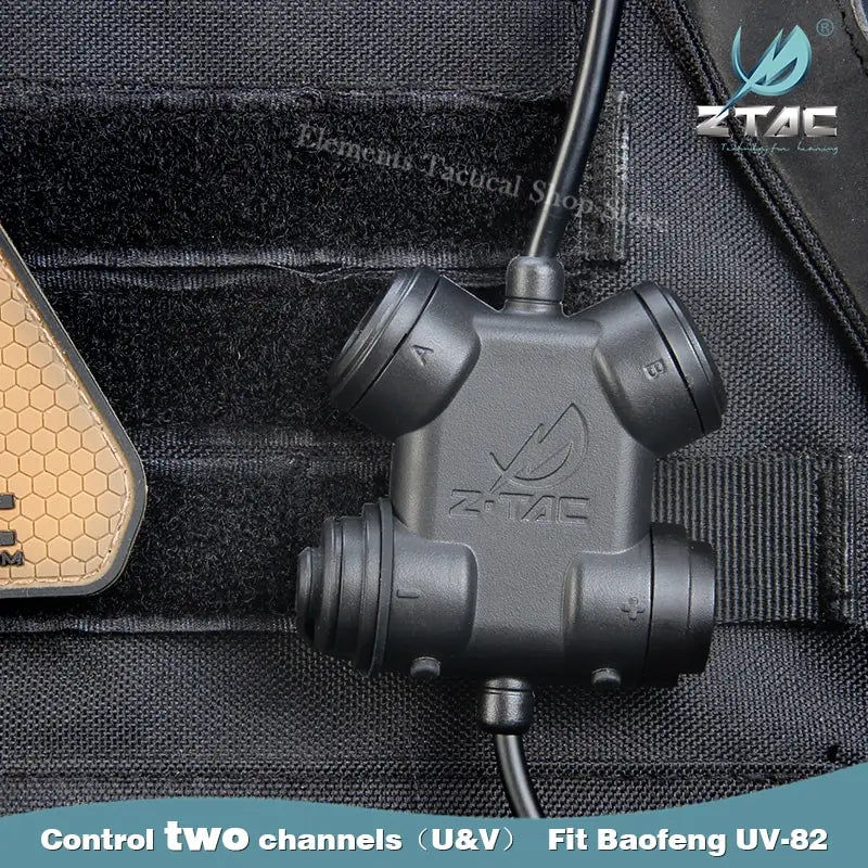 Z-TAC Tactical Dual PTT